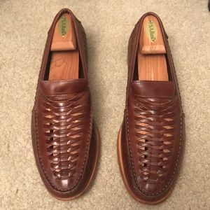 Johnston & Murphy Venetian leather loafers size 11